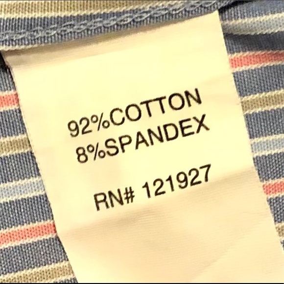 Johnnie O - Men’s Striped Button Up Dress Shirt - Picture 12 of 13